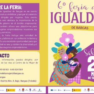 ✨ ¡La 6ª Feria de Igualdad de Bargas ya está aquí! ✨📢