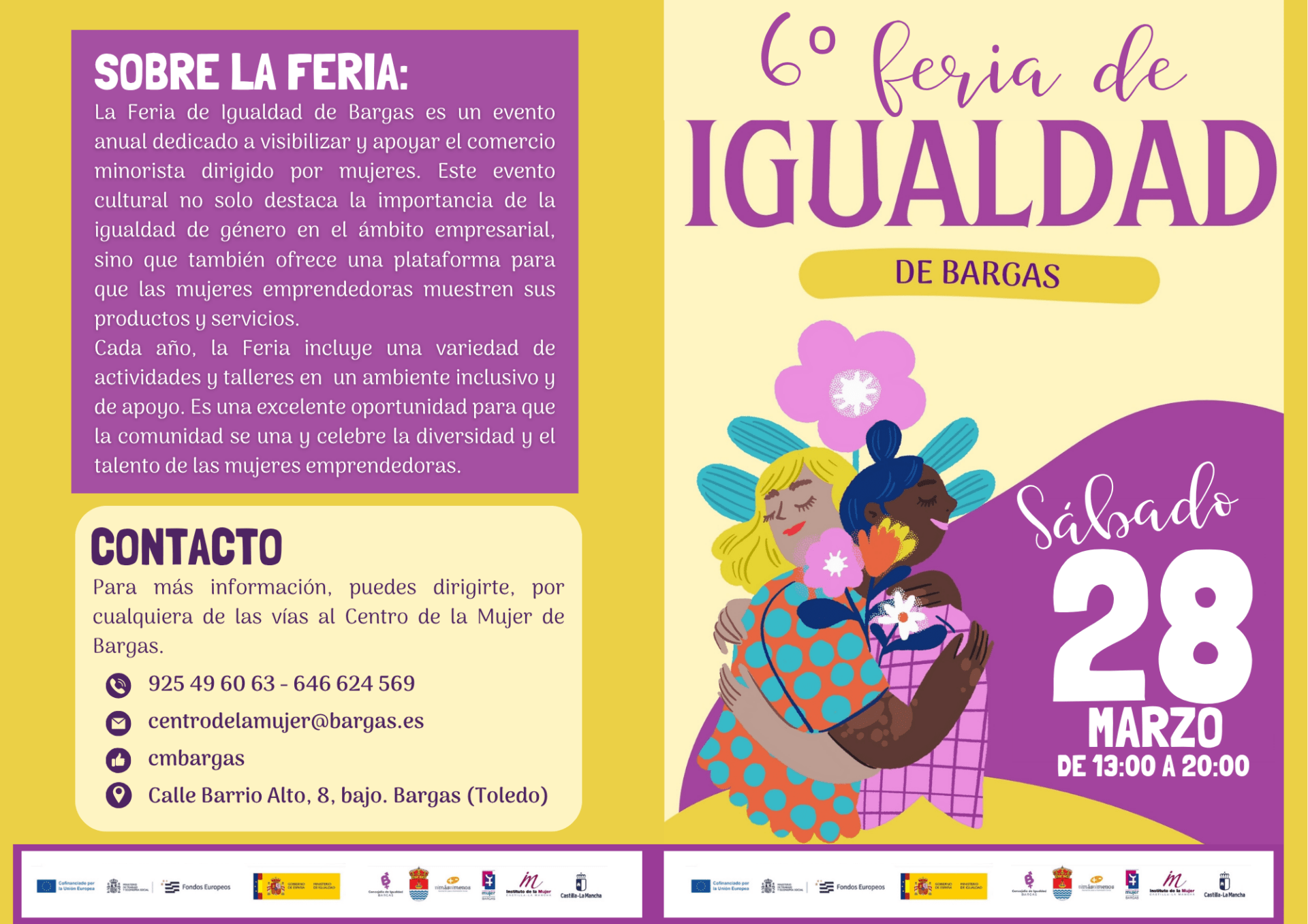 Díptico VI Feria Igualdad 1