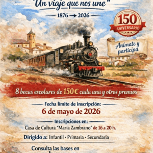 Concurso escolar de pintura: «150 años de la llegada del tren a Bargas: un viaje que nos une»