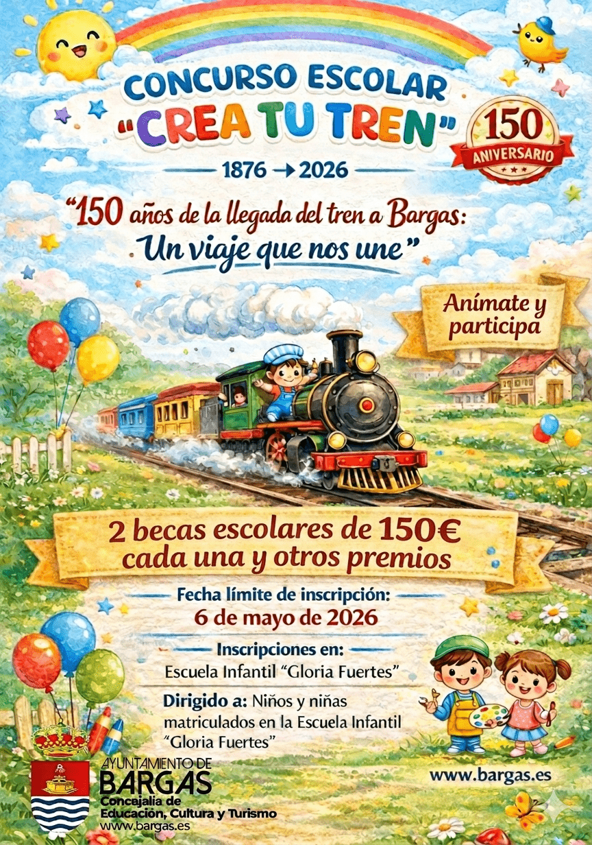 Concurso escolar: «Crea tu tren»