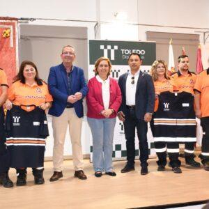 Bargas recibe nueva uniformidad para su Agrupación de Protección Civil