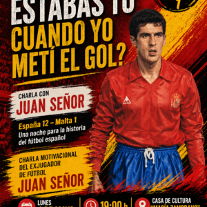 Charla con Juan Señor: «¿Dónde estabas tú cuando yo metí el gol?»