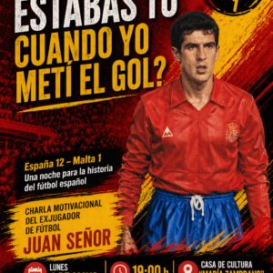 Charla con Juan Señor: «¿Dónde estabas tú cuando yo metí el gol?»