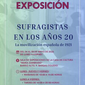 EXPOSICIÓN | Sufragistas en los años 20