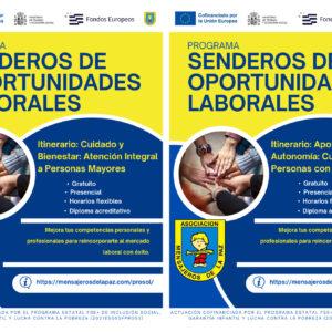 📢 ¡Nuevas formaciones Sociosanitarias GRATUITAS en Bargas!