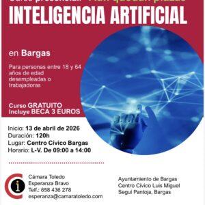 Curso presencial: Inteligencia Artificial práctica para emprendedores/as