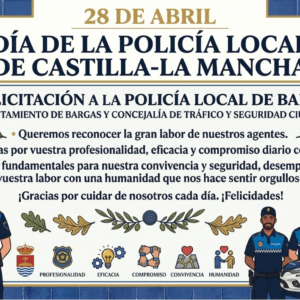 28 de abril. Día de la Policía Local de Castilla-La Mancha