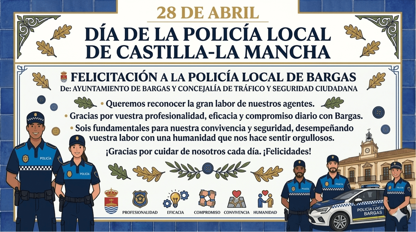 28 de abril. Día de la Policía Local de Castilla-La Mancha