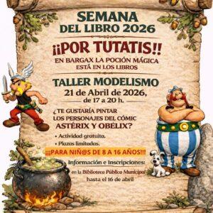 Taller de modelismo: «Personajes del cómic Astérix y Obélix»