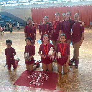 Éxito y progresión de nuestras patinadoras en Ciudad Real