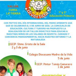 🌍🔬 “Ciencia Divertida: Cuida la Tierra” llega a los colegios de Bargas 🔬🌍