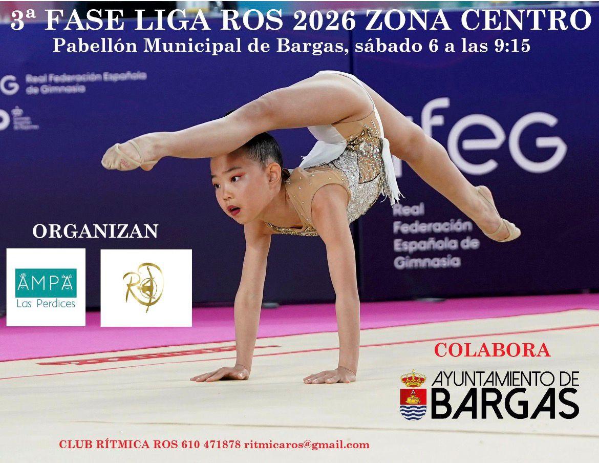 3ª fase Liga Ros de Gimnasia Rítmica en Bargas