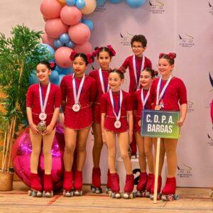 Excelentes resultados para la Escuela de Patinaje en los últimos trofeos de patinaje artístico