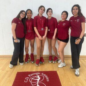 Las patinadoras de Bargas brillan en los trofeos de Talamanca del Jarama y Villaseca de la Sagra