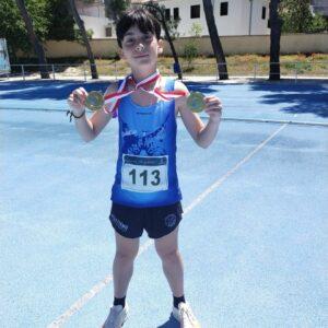 El joven bargueño Mauro Guijarro Gutiérrez se proclama campeón provincial de pista