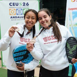 Amaya Alonso semifinalista en el Campeonato de España Universitario de Pádel