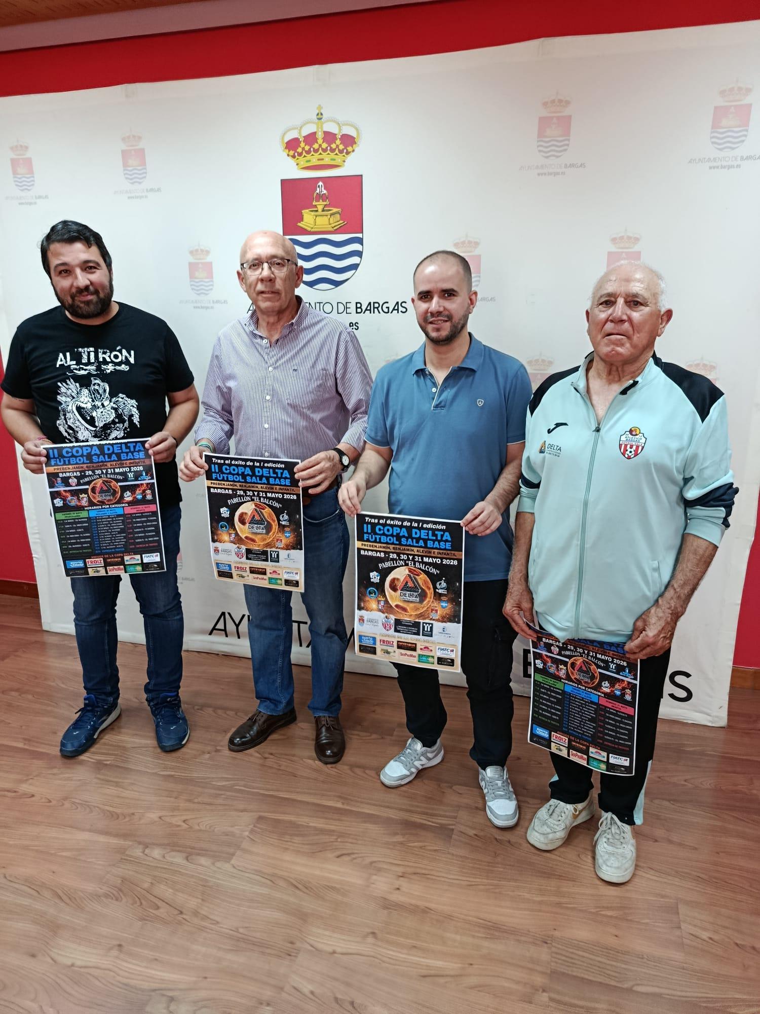Presentada la II Copa Delta que llenará Bargas de cantera