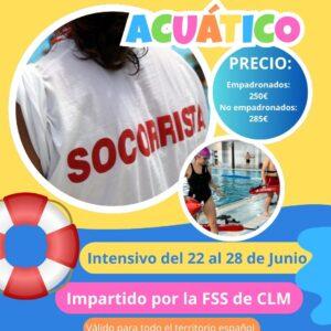 Curso de Socorrista Acuático 2026