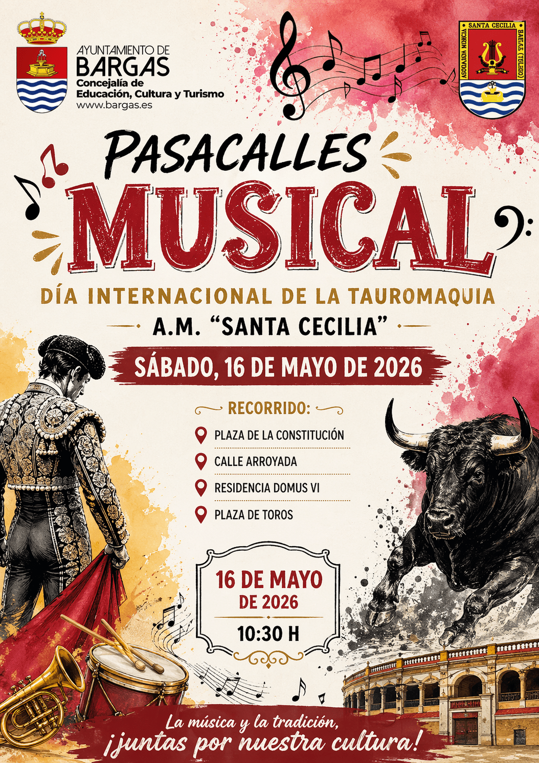 Pasacalles Musical – Día Internacional de la Tauromaquia 2026