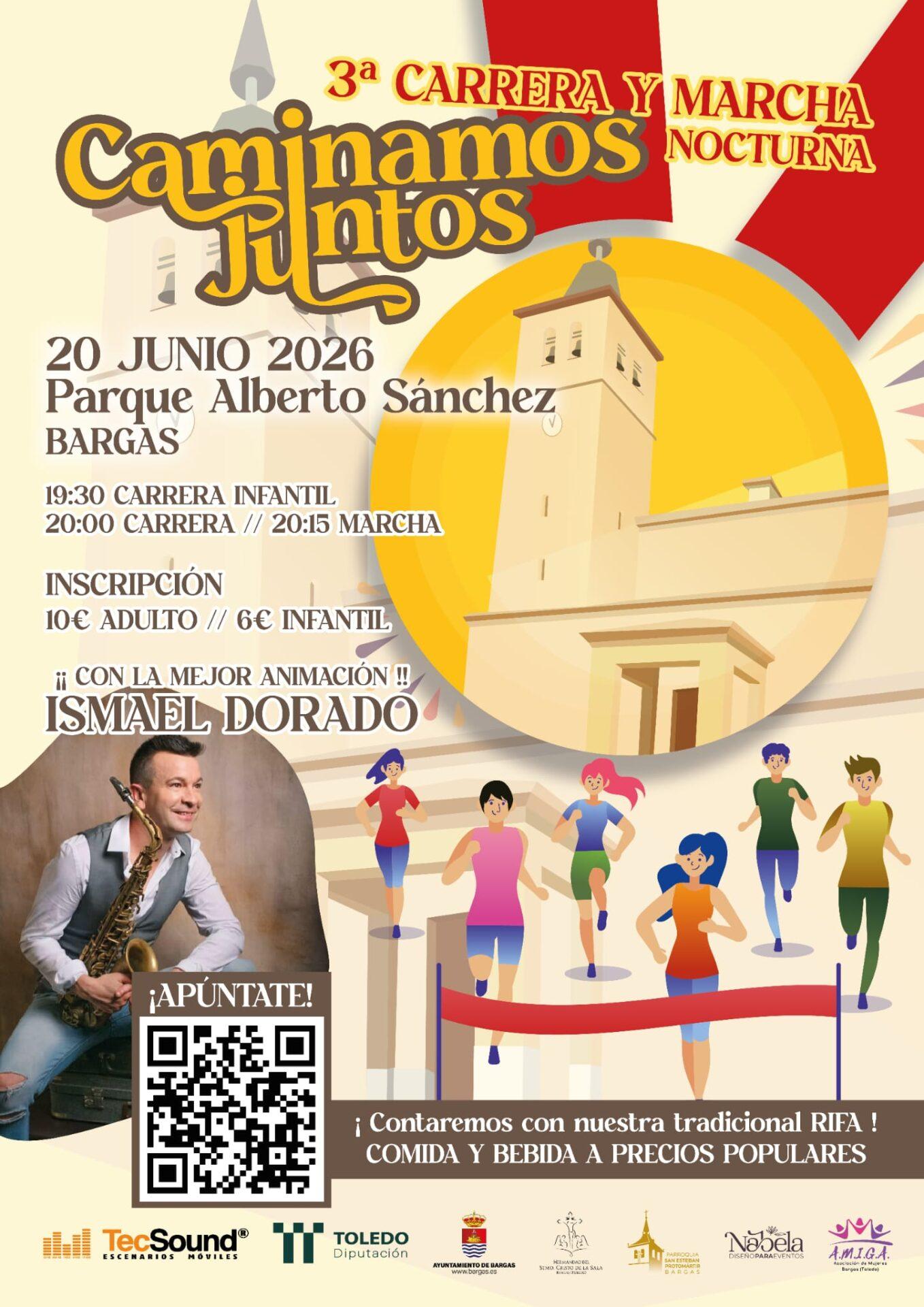 3ª Carrera y Marcha Nocturna «Caminamos juntos»