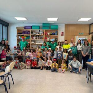 Talleres solidarios entre La Patrulla Verde y el Colegio Tomás Camarero