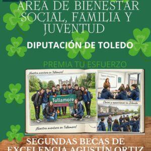 II BECAS DE EXCELENCIA AGUSTÍN ORTIZ DE VILLAJOS. ÁREA DE BIENESTAR SOCIAL, FAMILIA Y JUVENTUD DE LA DIPUTACIÓN DE TOLEDO