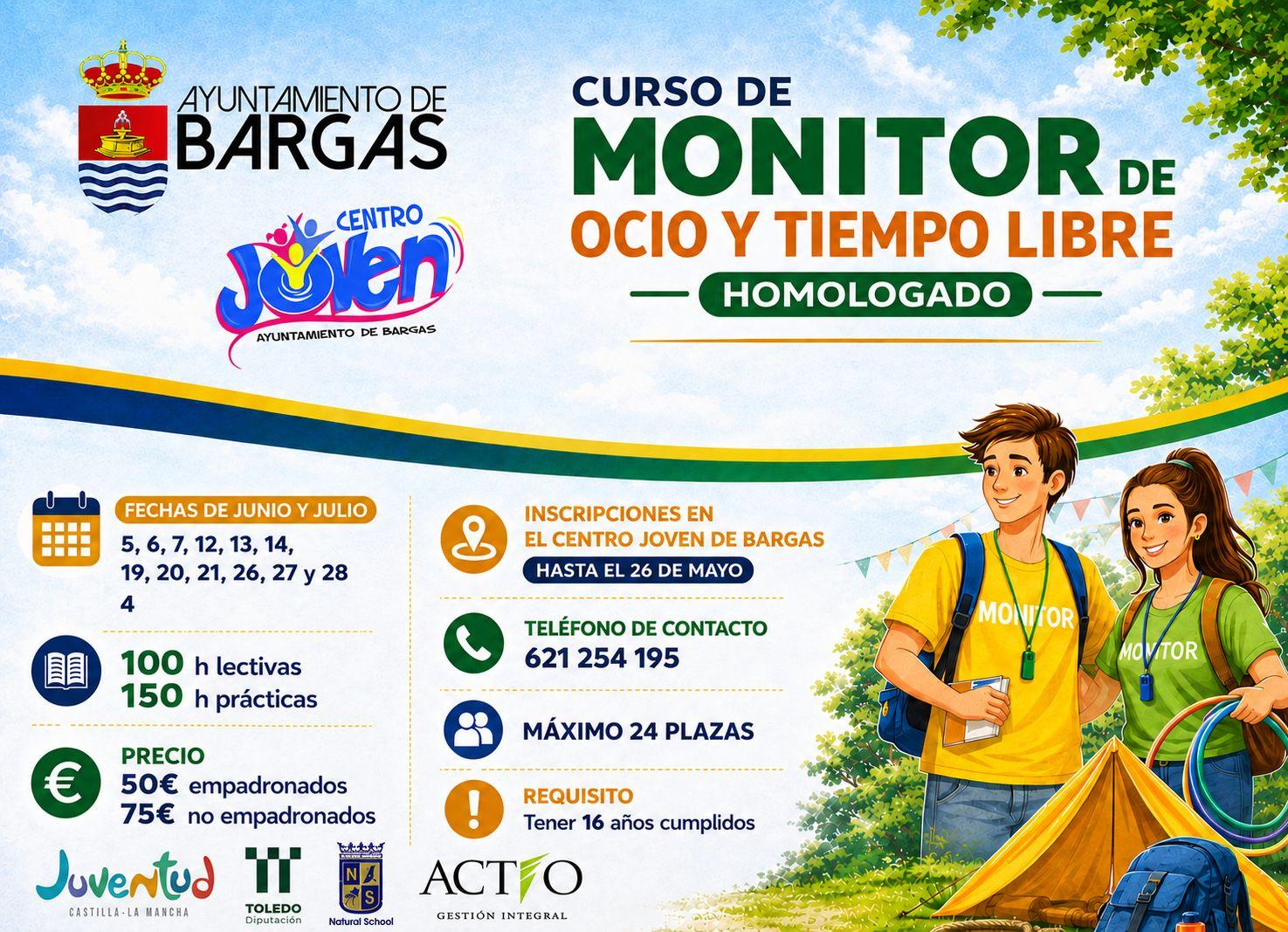 Curso de Monitor de Ocio y Tiempo Libre 2026
