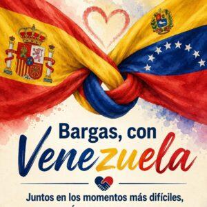 Bargas, con Venezuela