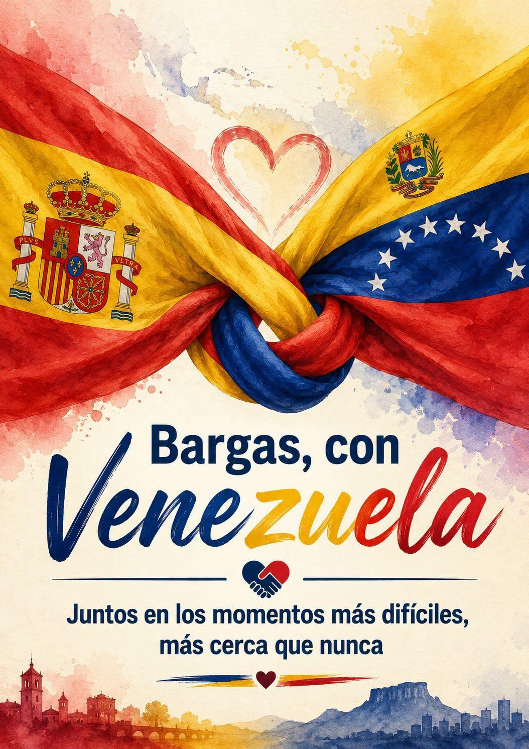 Bargas, con Venezuela