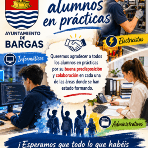 Agradecimiento a los alumnos que han realizado sus prácticas en el Ayuntamiento