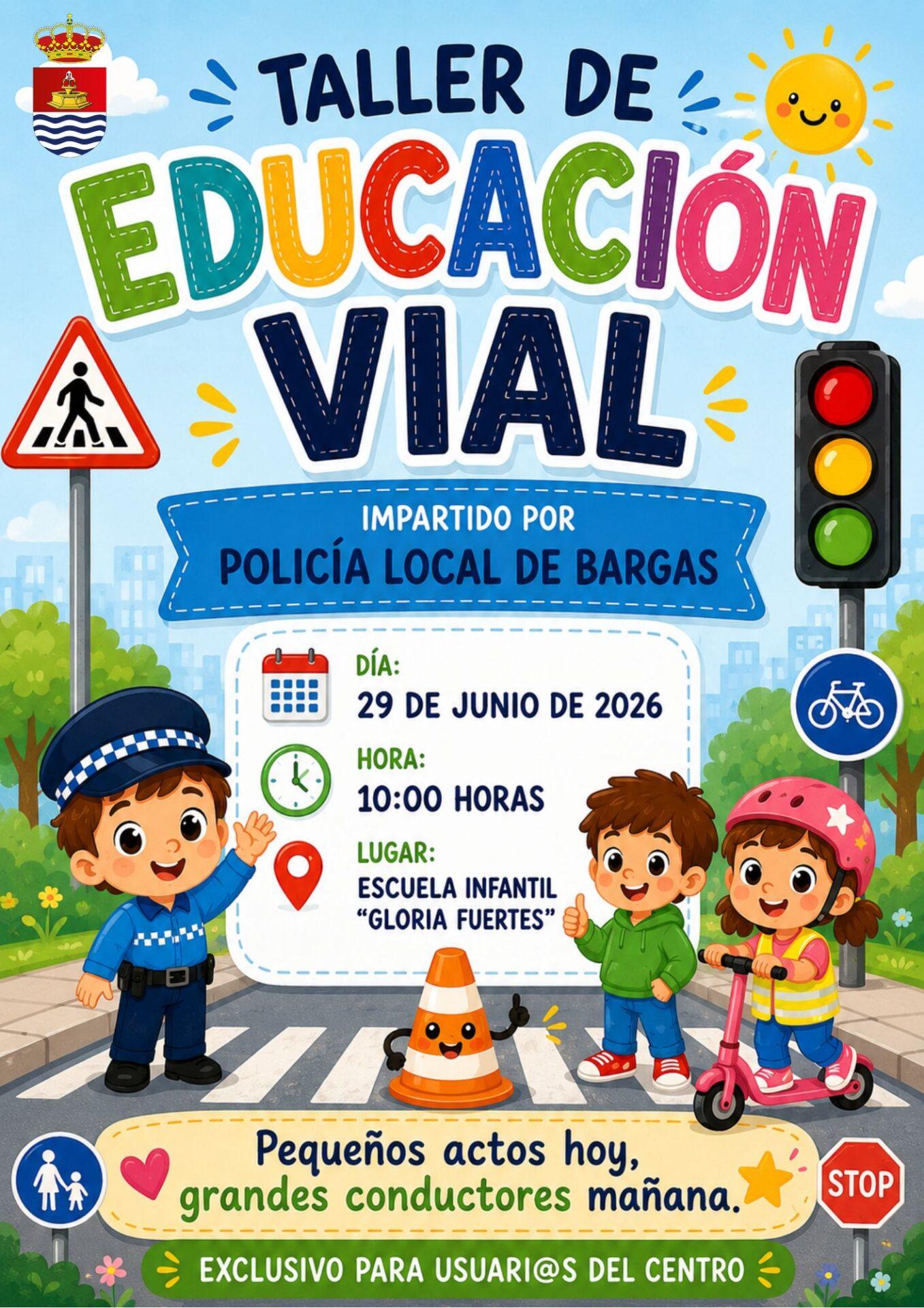 Taller de Educación Vial en la Escuela Infantil Gloria Fuertes