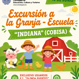 Excursión a la granja-escuela «Indiana» de Cobisa