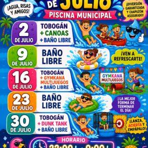 Bargas disfrutará en julio de sus “Noches Refrescantes” en la Piscina Municipal