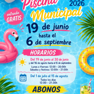 Apertura Piscina Municipal 2026
