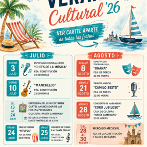 Presentación de la Programación de Verano Cultural 2026