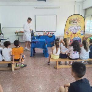 Talleres de «Ciencia divertida» durante los días 2 y 3 de junio, en el C.E.I.P. «Stmo. Cristo de la Sala»