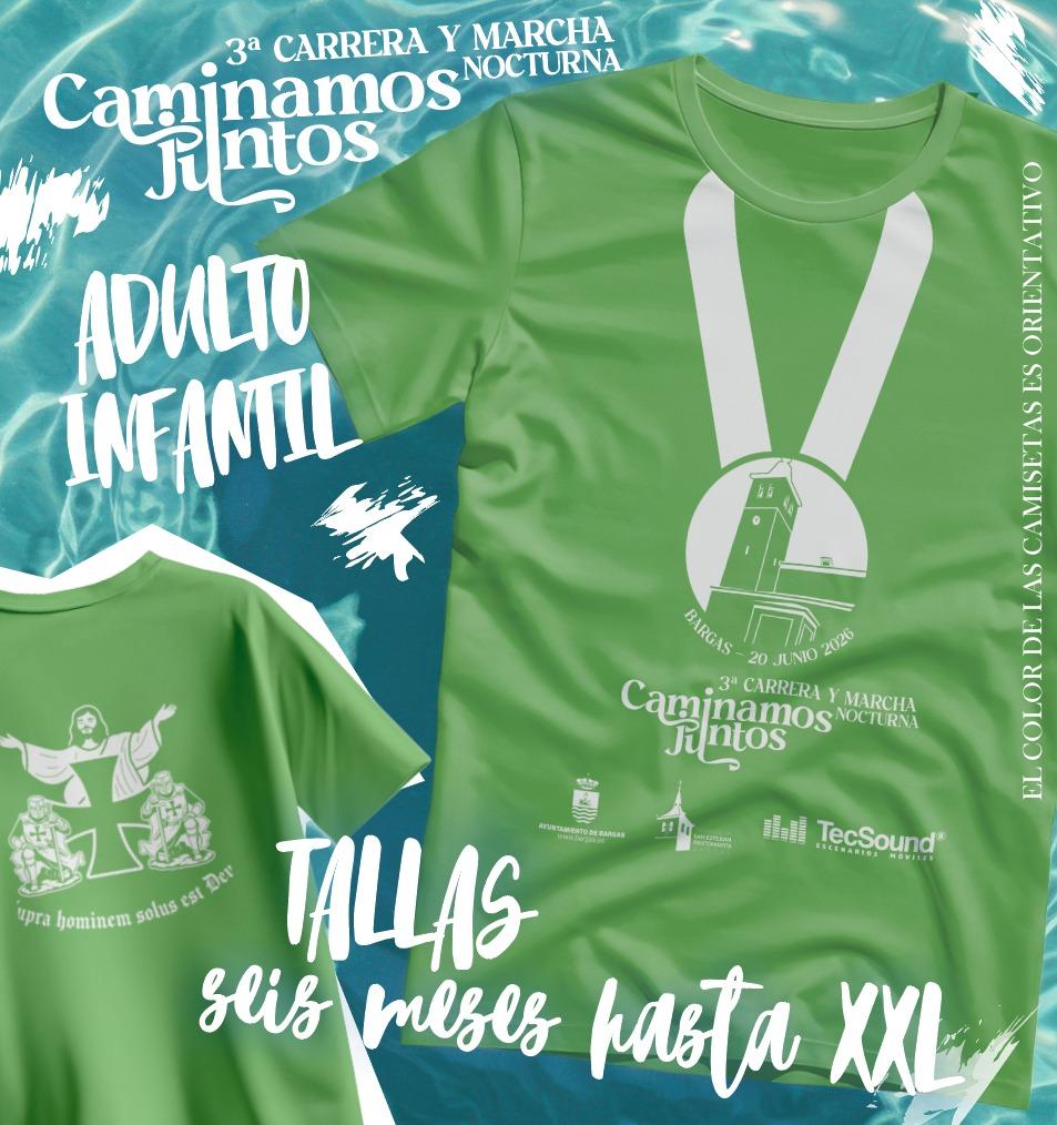 Ya tenemos camiseta. Y ya tenemos corazón para correr 💚