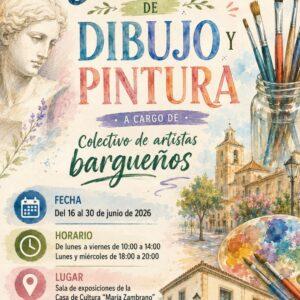 La Casa de Cultura “María Zambrano” acoge una nueva Exposición de Dibujo y Pintura
