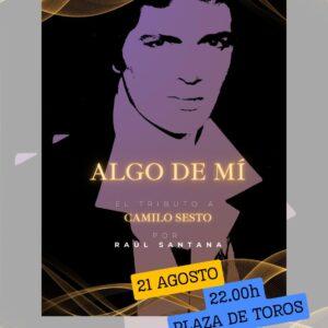 Tributo a Camilo Sesto por Raúl Santana – «Algo de mí»
