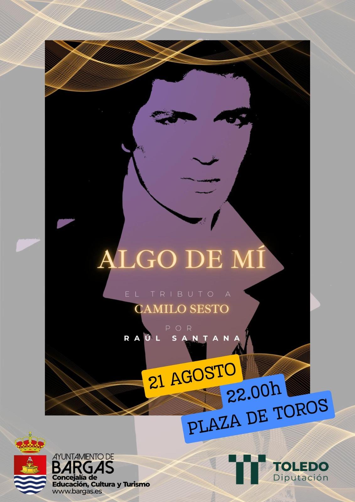 Tributo a Camilo Sesto por Raúl Santana – «Algo de mí»