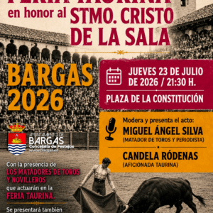 Presentación de la Feria Taurina 2026 en honor al Stmo. Cristo de la Sala