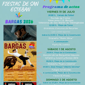 Fiestas de San Esteban 2026