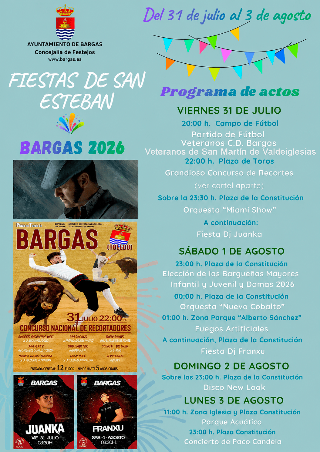 Fiestas de San Esteban 2026