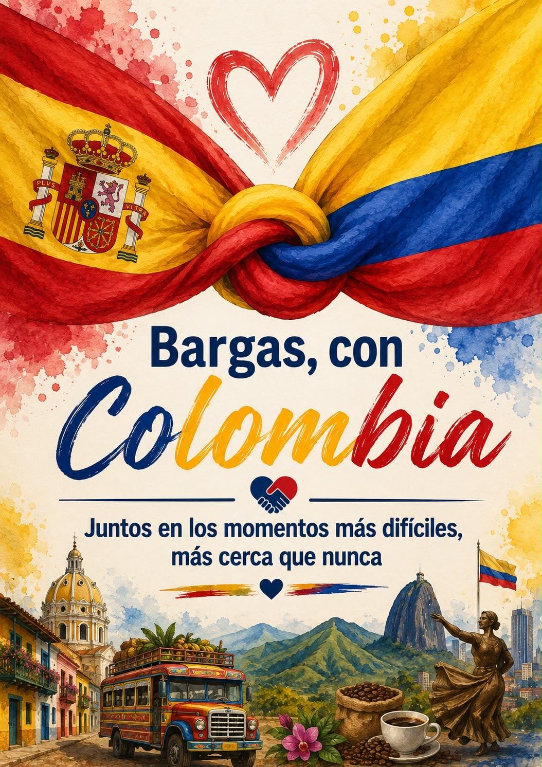 🇪🇸 BARGAS, CON COLOMBIA 🇨🇴 