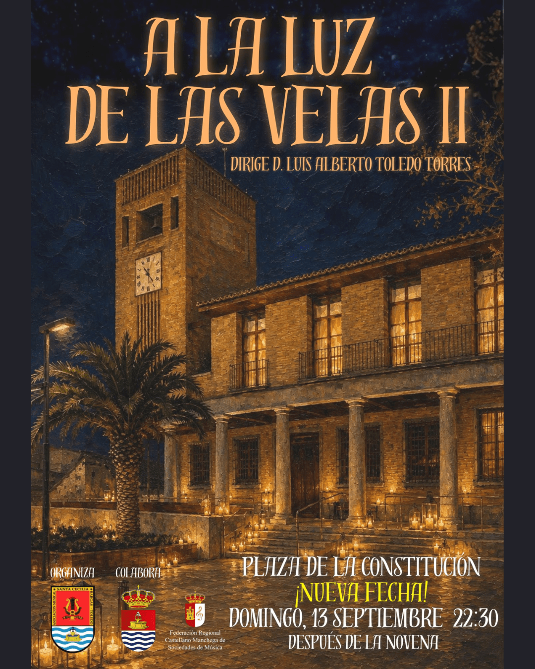 Bargas celebrará una nueva edición del concierto “A la luz de las velas”