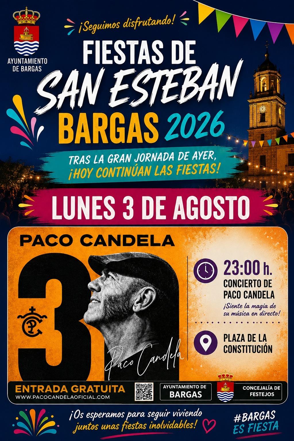 🎤 ¡Hoy, Paco Candela en concierto!