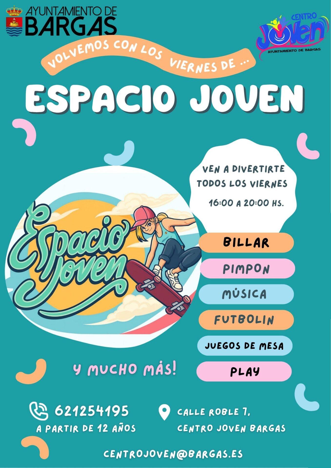 Volvemos con los viernes de… Espacio Joven