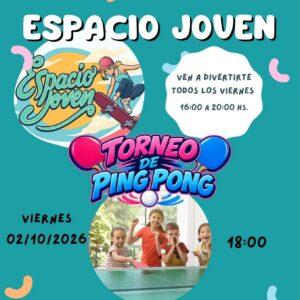Espacio Joven: Torneo de Ping Pong