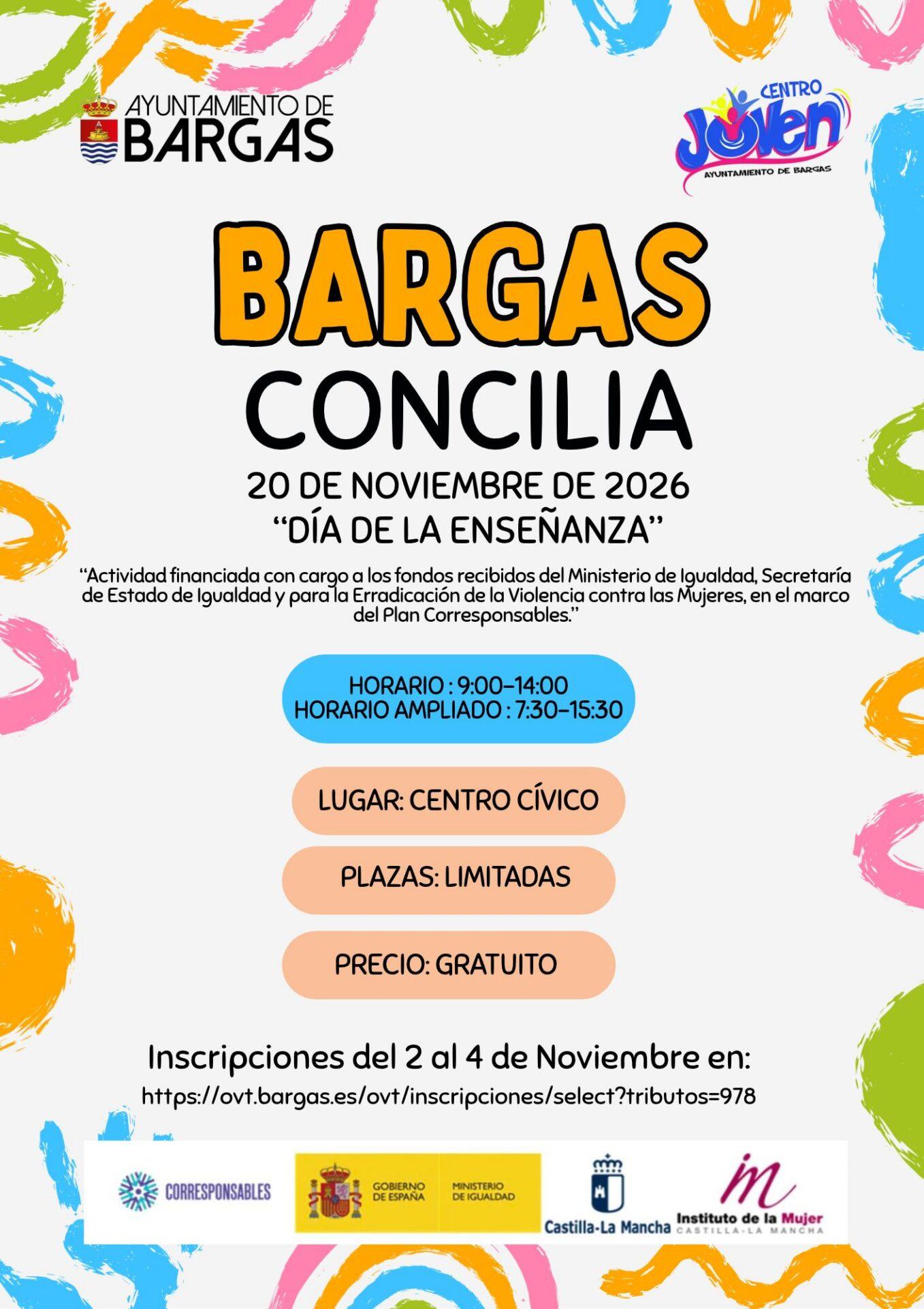 Bargas Concilia – Día de la Enseñanza 2026