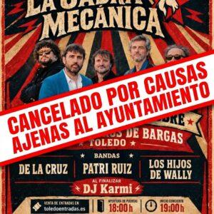 ‼️ CANCELADO | Concierto: «La Cabra Mecánica»